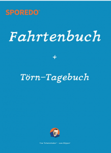 Fahrten- und Meilenbuch, Törn-Tagebuch für Mitsegler